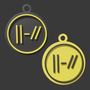 Twenty One Pilots Trench Key Chain