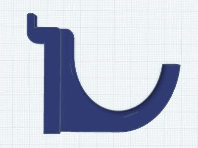 Hook for 3" Slatwall - HandiWALL and Similar