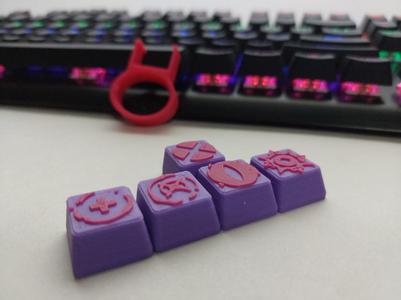 Set Keycap Valorant - Reyna