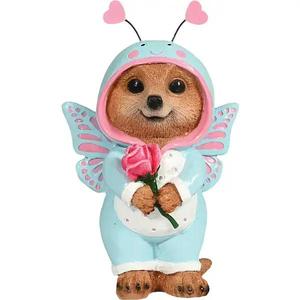 Mirabella Valentine's Day Butterfly Onesie Mini Meerkat