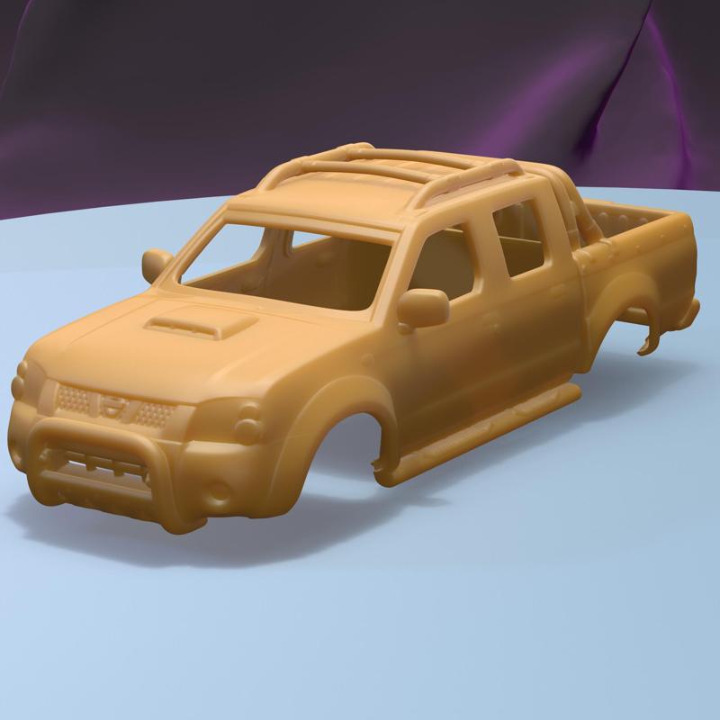 NISSAN NAVARA NP300 DOUBLE CAB 2013 (1/24) printable car body