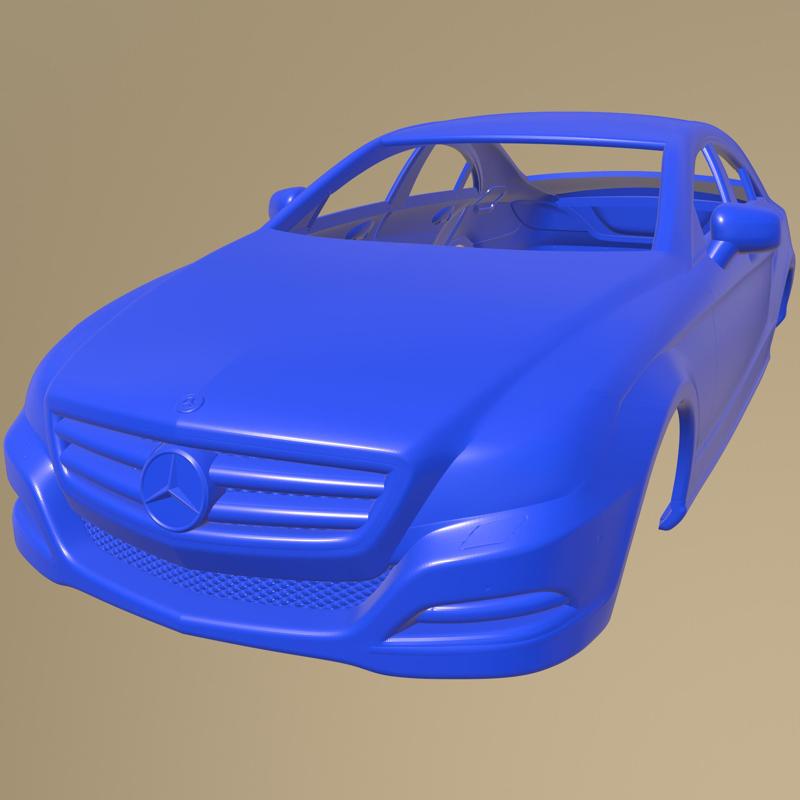 Mercedes Benz CLS class W218 2014 PRINTABLE CAR BODY