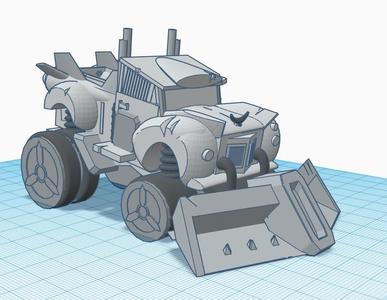 Snow Plow Truck