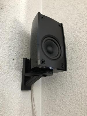 Bottom/Tripod Mount Surround Sound Speaker Wall Mount