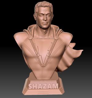 Shazam bust