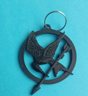 keychain mockingjay logo brooch  Hunger Games