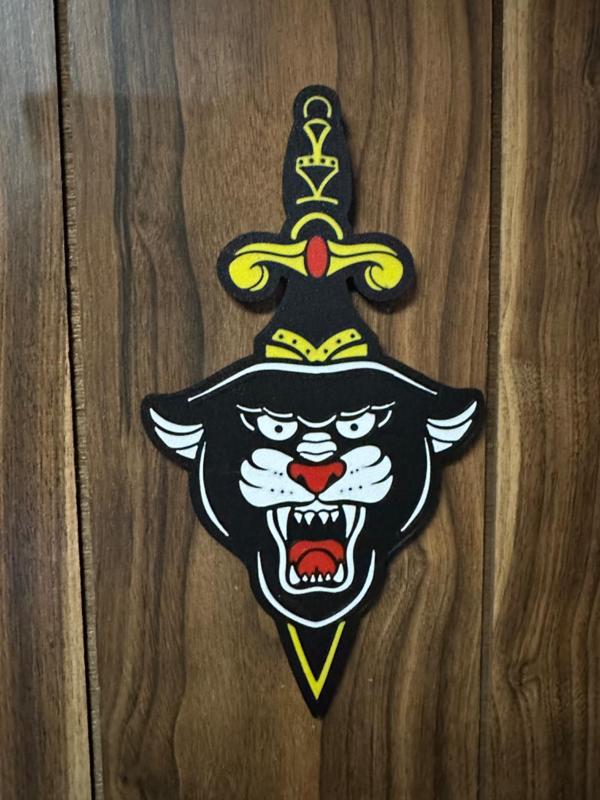 traditional tattoo style lightbox/ wall art