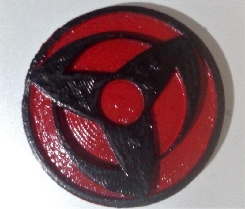 Kakashi's mangekyo eye for Keychain or Pendant