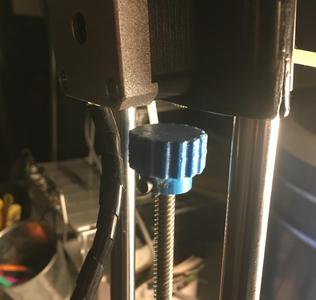 8mm acme knob with reduced knob diameter 