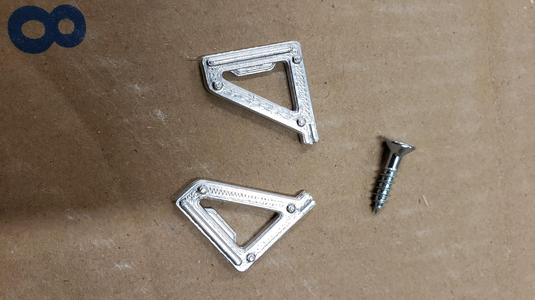 Captain America Helmet Chin hinges, Clasp (glue on version)