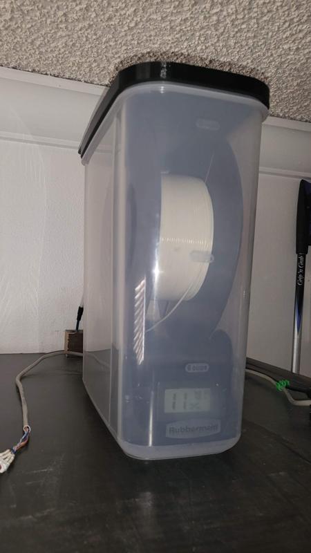 Filamentalist 80mm base sensor holder for 21cup drybox.