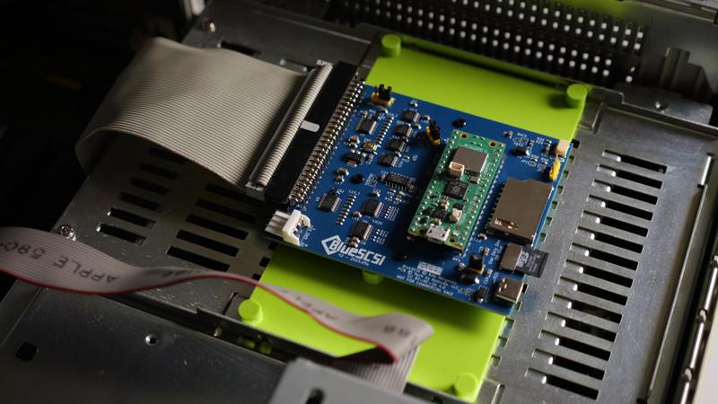 Macintosh II Series BlueSCSI v2 Bracket