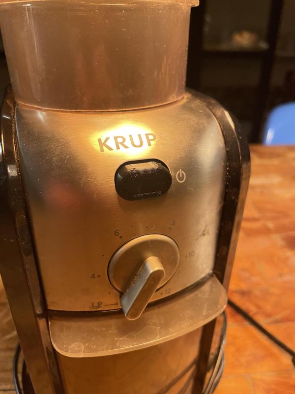 Button for Krups GVX242
