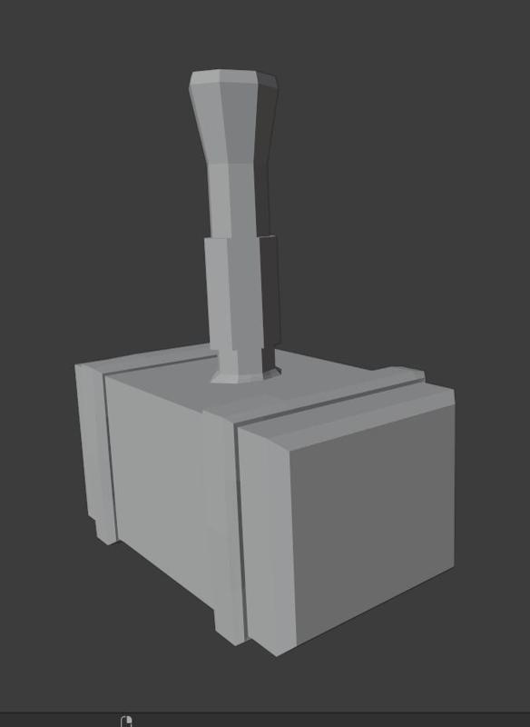 Low Poly Hammer
