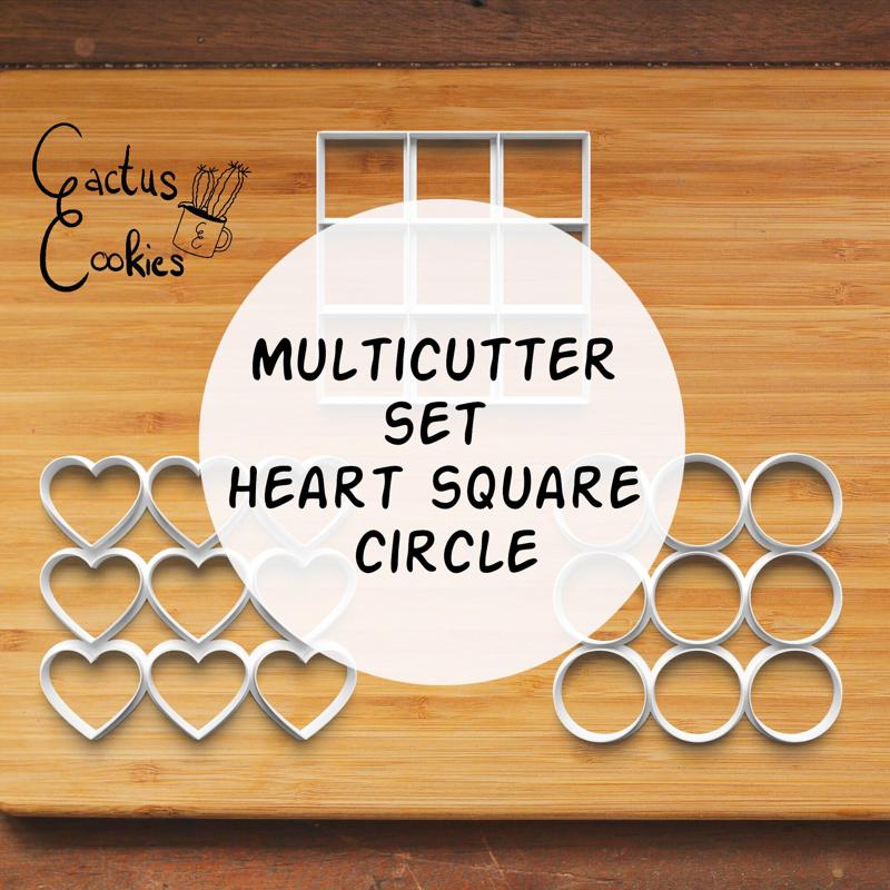 Multicutter Cookie Cutter set 0796