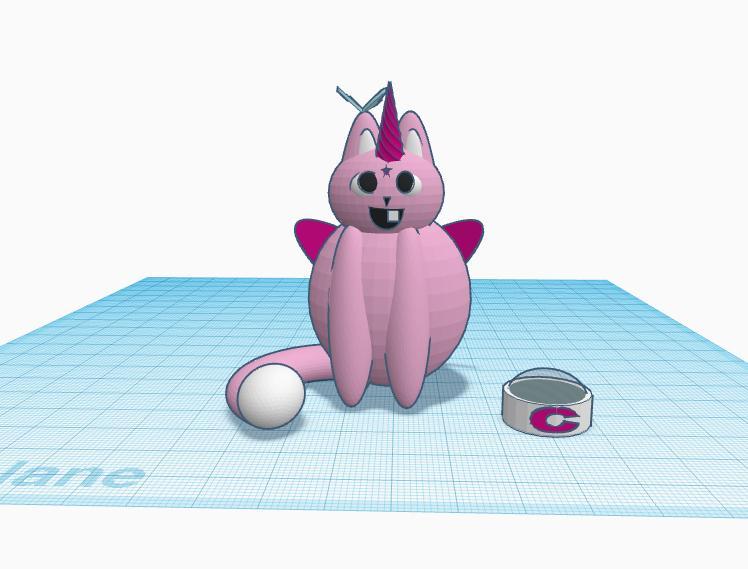 Coco The Caticorn #TinkerCharacters