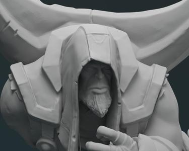 League of Legends Yorick Statue 3D model stl file