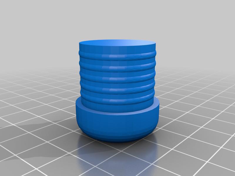 Non-slip stool feet for kitchen stools