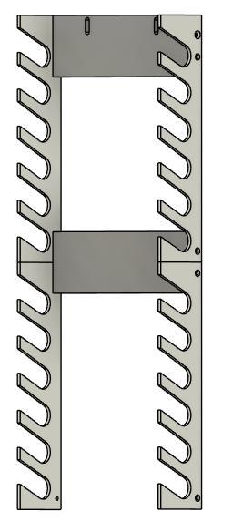drumstick display wall mounted