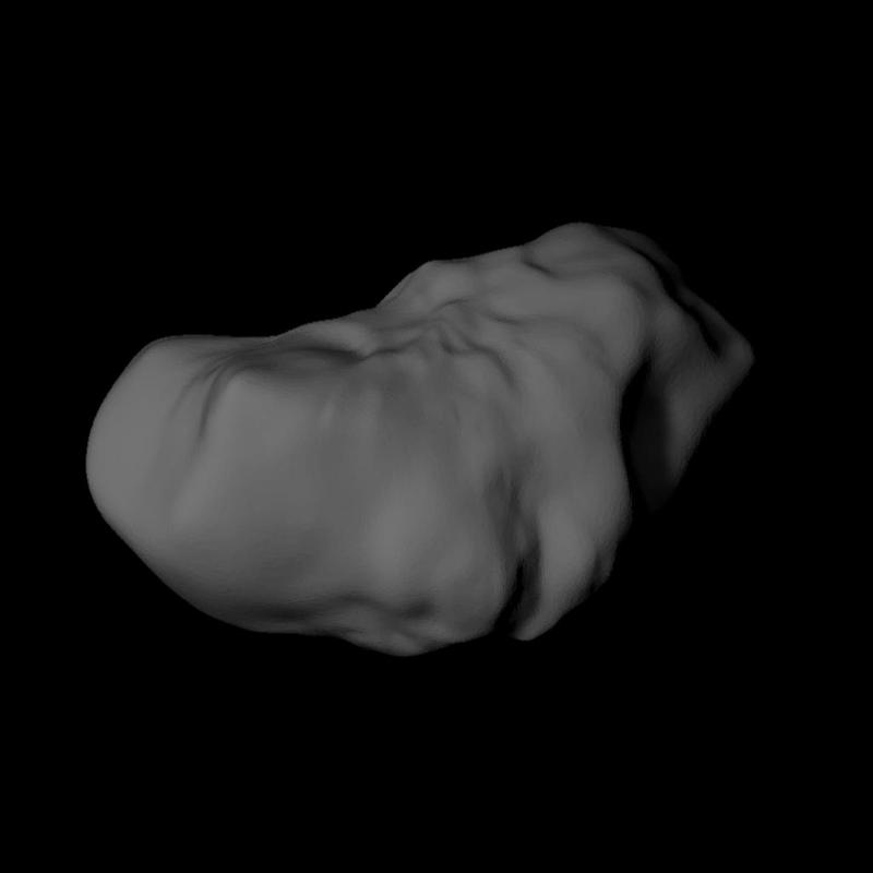 243 Ida scaled one in one million