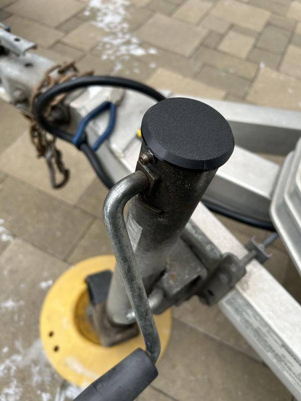 Cap for Fulton trailer jack