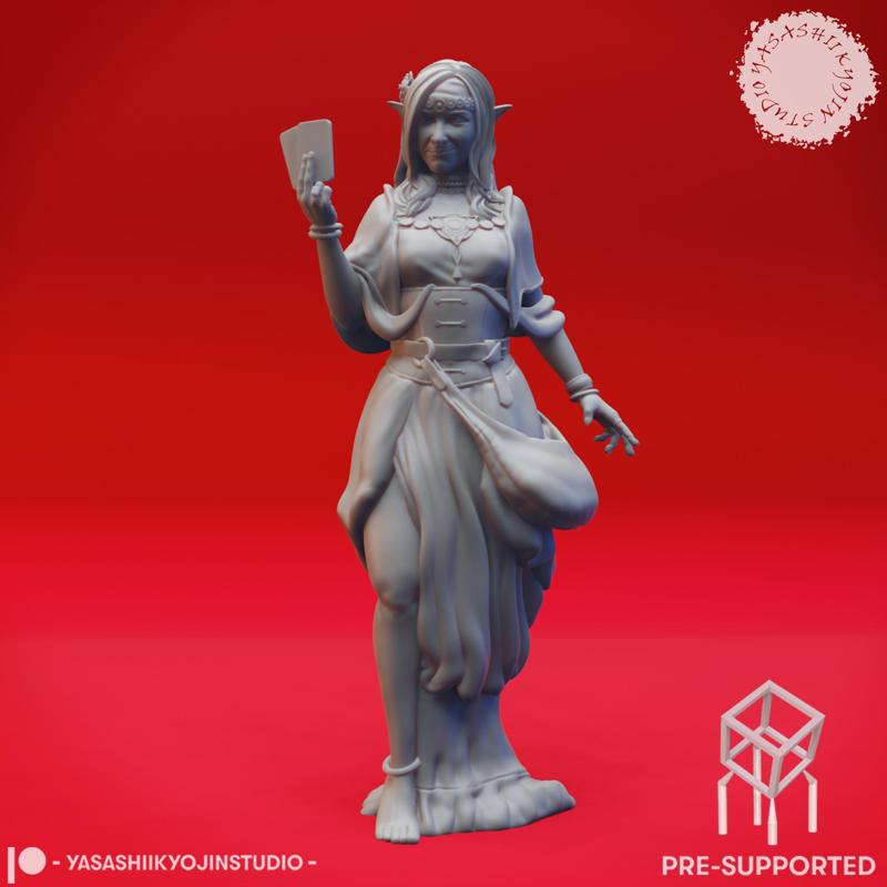 Vadoma - Fortune Teller - Tabletop Miniatures (Pre-Supported)
