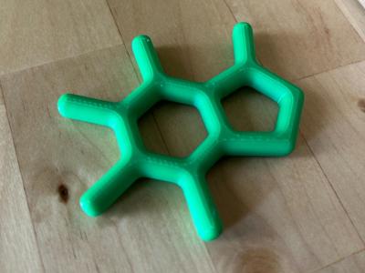 Caffeine Molecule Chemical Shape
