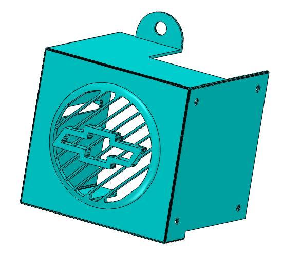 Chevrolet-Theme Ender3Guard V2: Precision Fan Cover