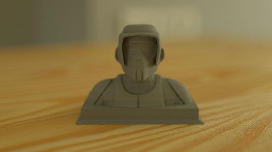 Scout Trooper Bust