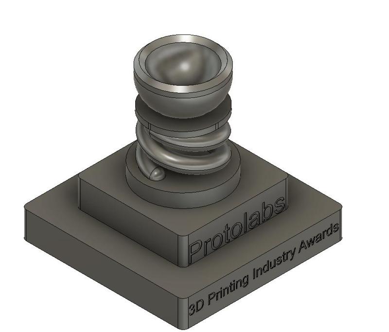 trophy for the MMF design challenge