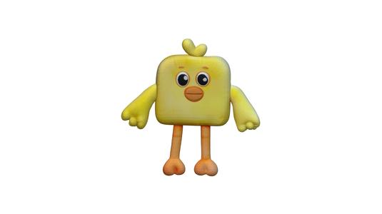chicken toy figure
