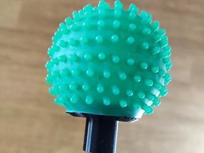 Back massager attachment