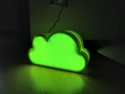 LED cloud lamp
