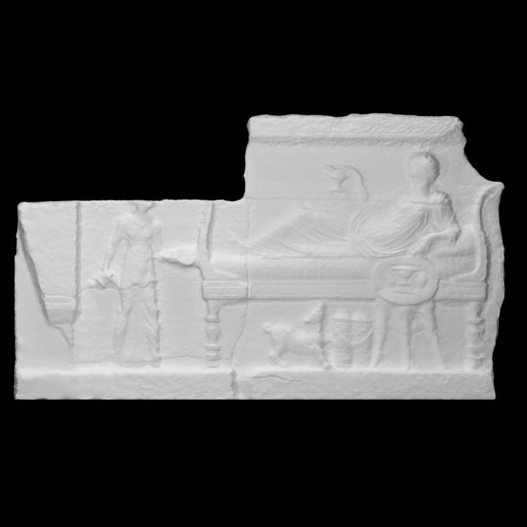 Fragment of a sarcophagus