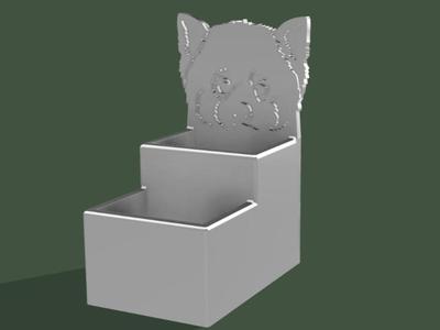 Red Panda Pencil Holder