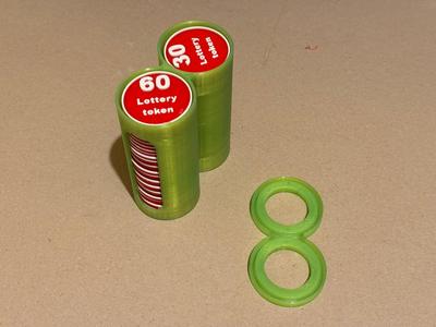 Box for token