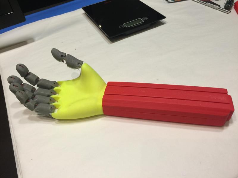 Arduino driven Hand Actuator