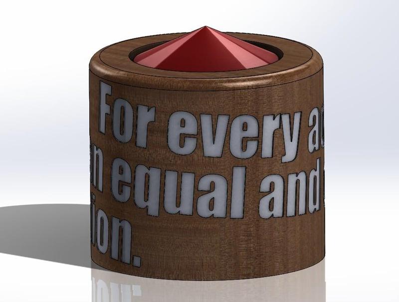 Newton's Gravity Defying Puzzle