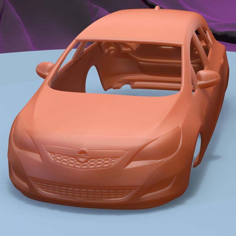 OPEL ASTRA J HATCHBACK 2012  (1/24) printable car body