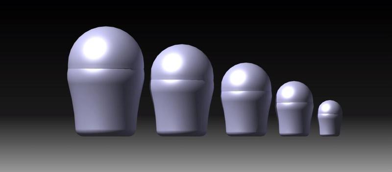 Fat Russian Nesting Dolls