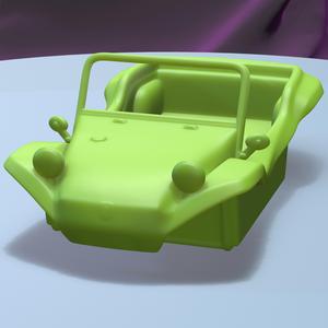 VOLKSWAGEN BUGGY MEYERS MANX 1965  (1/24) printable car body