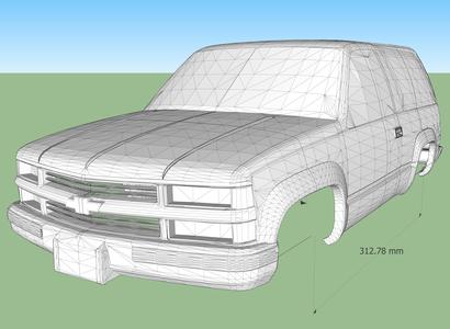Chevy blazer 10th scale