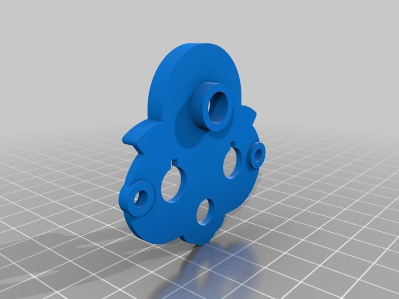 1998 Furby Buddy Faceplate