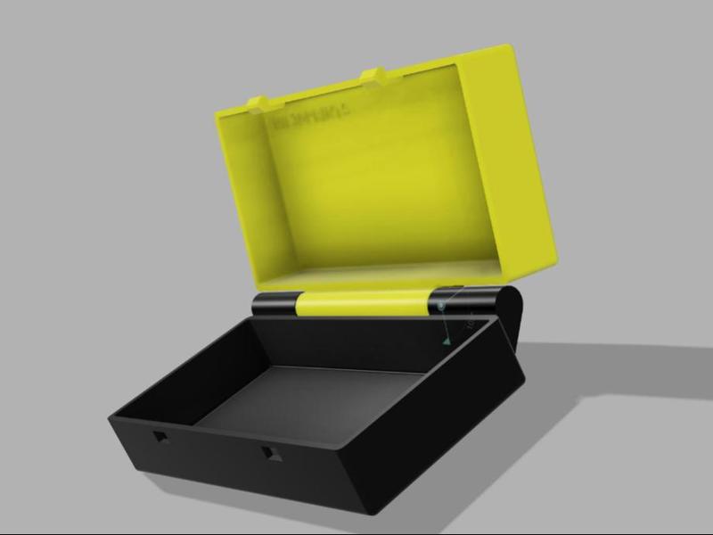 Hinged Snap Fit Box