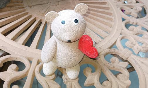 Modifizierter Fuzzy Teddy Bär