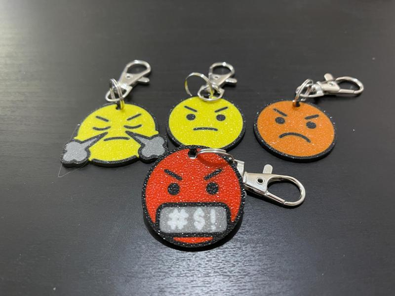 Swearing - Angry's - Keyring
