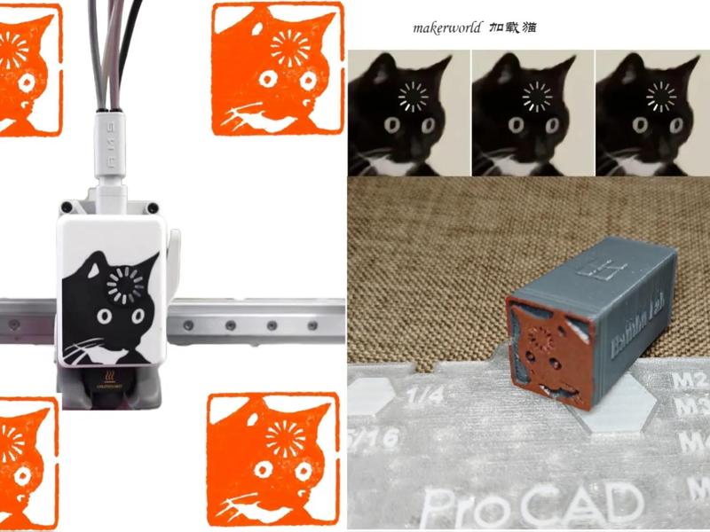 Loading cat seal Loading meow Brain overload cat head