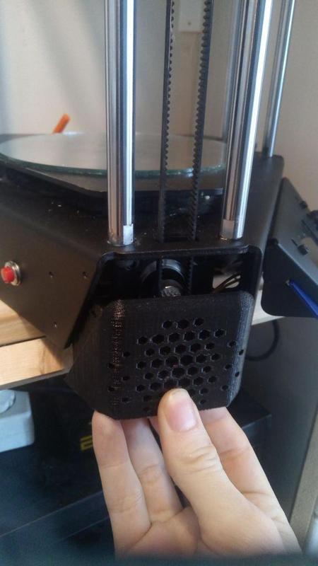 Caches moteur et poulie microDelta Rework