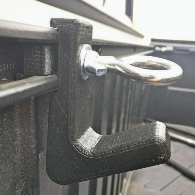 Tacoma Bed rail Insert Hook