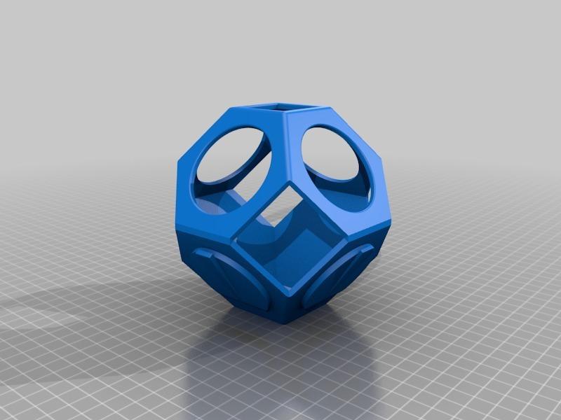  Geometric Stacking Planter With Locking Mechanisim